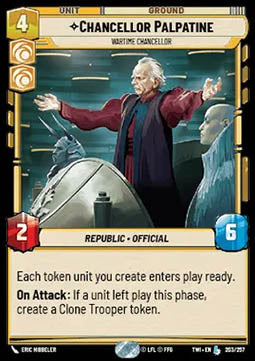 Chancellor Palpatine, Wartime Chancellor Immagine principale del prodotto