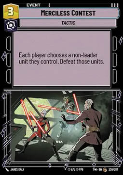 Merciless Contest