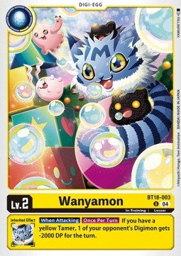 Wanyamon (BT18-003) Immagine principale del prodotto