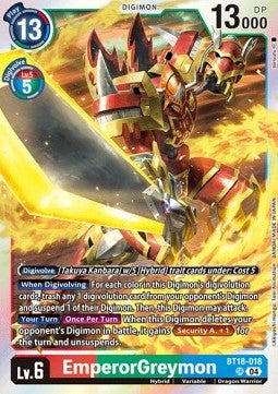 EmperorGreymon (BT18-018) (V.1)