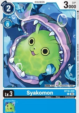 Syakomon (BT18-020) Immagine principale del prodotto