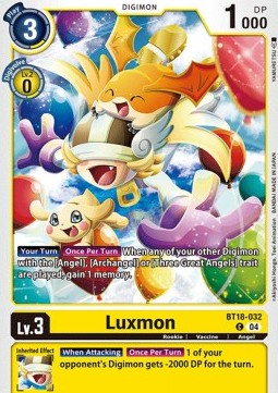 Luxmon (BT18-032) Immagine principale del prodotto