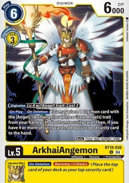 ArkhaiAngemon (BT18-038) Immagine principale del prodotto