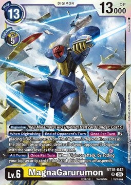 MagnaGarurumon (BT18-042) (V.1) Immagine principale del prodotto