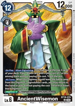 AncientWisemon (BT18-074) Immagine principale del prodotto