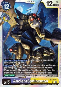 AncientSphinxmon (BT18-084) Immagine principale del prodotto