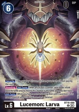 Lucemon: Larva (BT18-086) Immagine principale del prodotto