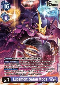Lucemon: Satan Mode (BT18-101) (V.1)