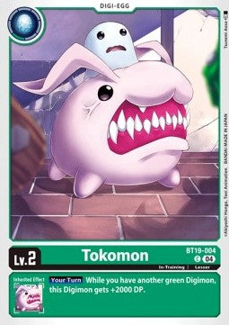 Tokomon (BT19-004) Immagine principale del prodotto