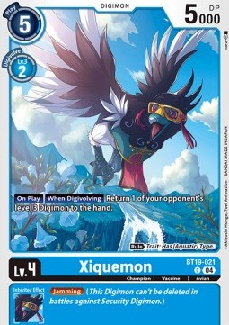 Xiquemon (BT19-021) Immagine principale del prodotto