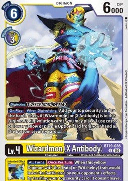 Wizardmon (X Antibody) (BT19-036) Immagine principale del prodotto