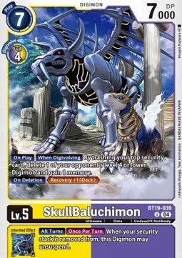 SkullBaluchimon (BT19-039) Immagine principale del prodotto