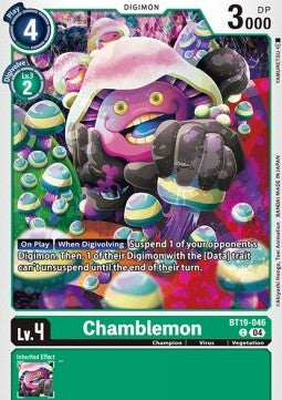 Chamblemon (BT19-046) Immagine principale del prodotto