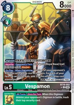 Vespamon (BT19-052) (V.2) Immagine principale del prodotto