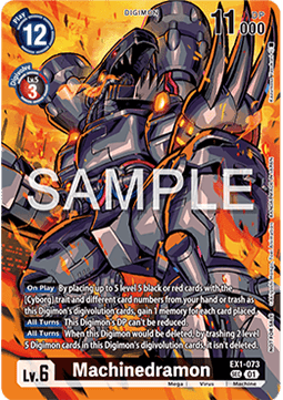 Machinedramon (EX1-073) (V.1) Immagine principale del prodotto