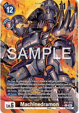 Machinedramon (EX1-073) (V.2) Immagine principale del prodotto