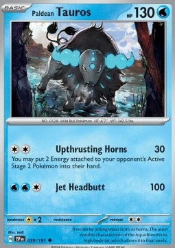 Paldean Tauros Immagine principale del prodotto