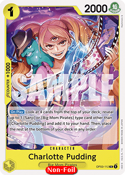 Charlotte Pudding (OP03-112)