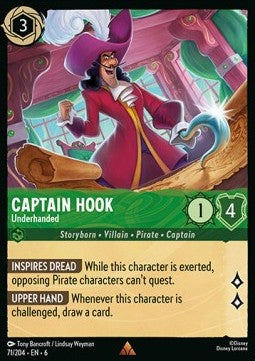 Captain Hook - Underhanded Immagine principale del prodotto