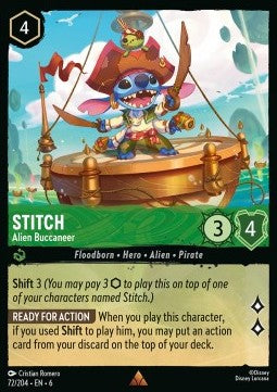 Stitch - Alien Buccaneer Immagine principale del prodotto