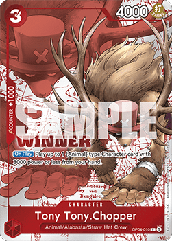 Tony Tony.Chopper (OP04-010) (V.2) Immagine principale del prodotto