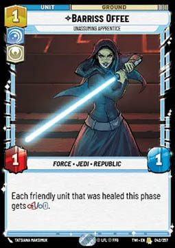 Barriss Offee, Unassuming Apprentice