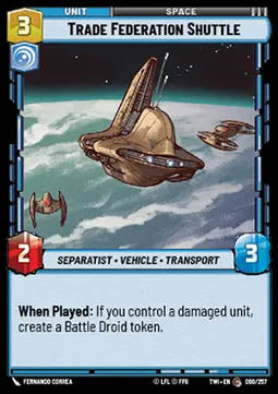 Trade Federation Shuttle