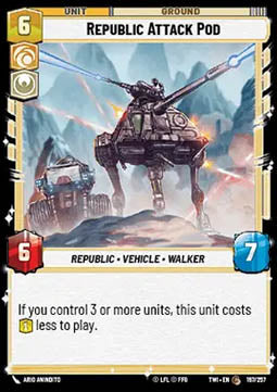 Republic Attack Pod Immagine principale del prodotto