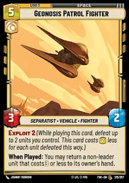 Geonosis Patrol Fighter