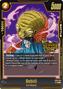 Babidi (FB03-084) [Fusion World] Immagine principale del prodotto