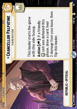 Chancellor Palpatine // Darth Sidious, Playing Both Sides (V.1)