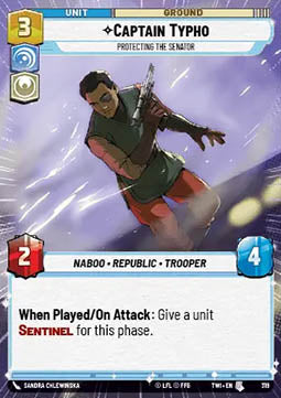 Captain Typho, Protecting the Senator