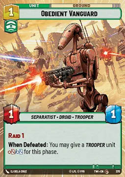 Obedient Vanguard Immagine principale del prodotto