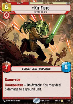Kit Fisto, The Smiling Jedi