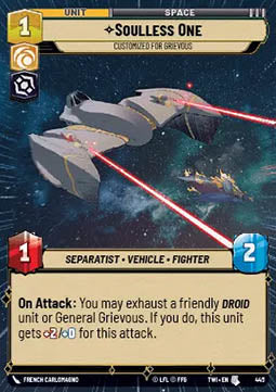 Soulless One, Customized for Grievous