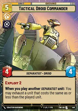Tactical Droid Commander