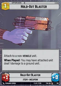 Hold-Out Blaster