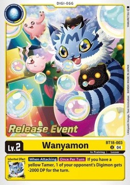 Wanyamon (BT18-003) Immagine principale del prodotto