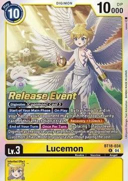 Lucemon (BT18-034) Immagine principale del prodotto