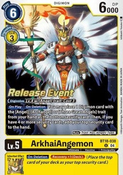 ArkhaiAngemon (BT18-038) Immagine principale del prodotto