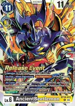 AncientBeetlemon (BT18-072) Immagine principale del prodotto