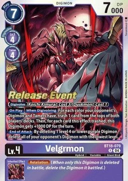 Velgrmon (BT18-079) Immagine principale del prodotto