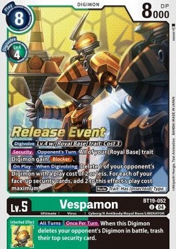 Vespamon (BT19-052) (V.1) Immagine principale del prodotto