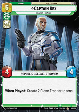 Captain Rex, Lead by Example