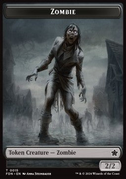 Zombie Token (B 2/2) // Insect Token (BG 1/1 Flying) Immagine principale del prodotto