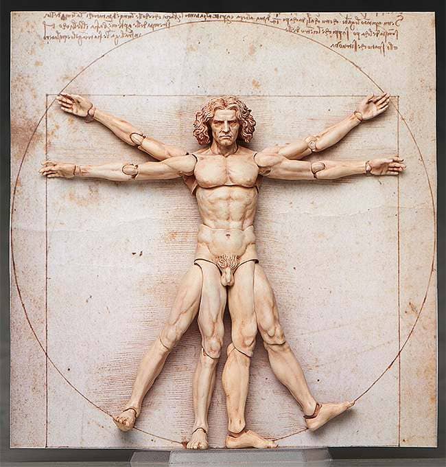 Vitruvian Man Table Museum Figma