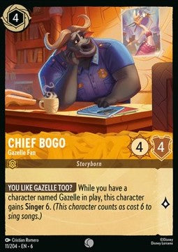 Chief Bogo - Gazelle Fan Immagine principale del prodotto