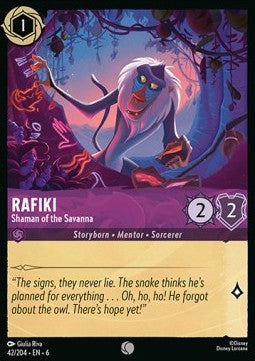 Rafiki - Shaman of the Savanna Immagine principale del prodotto
