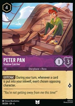 Peter Pan - Shadow Catcher Immagine principale del prodotto