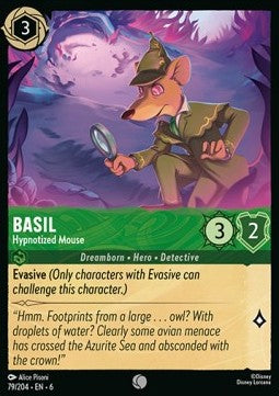 Basil - Hypnotized Mouse Immagine principale del prodotto
